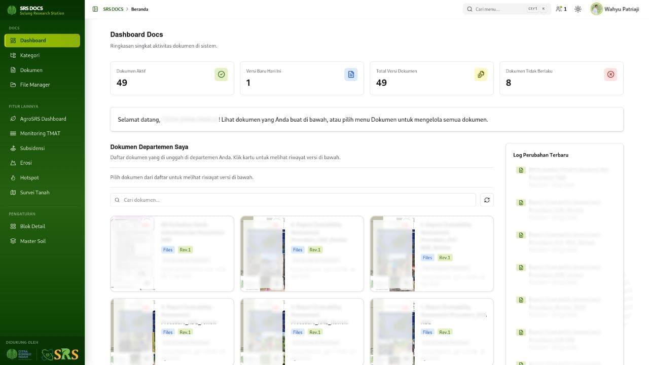 SRS Docs & Research Portal preview 9