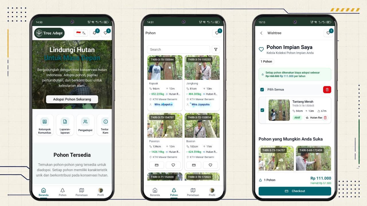 TreeAdopt E-Commerce Platform